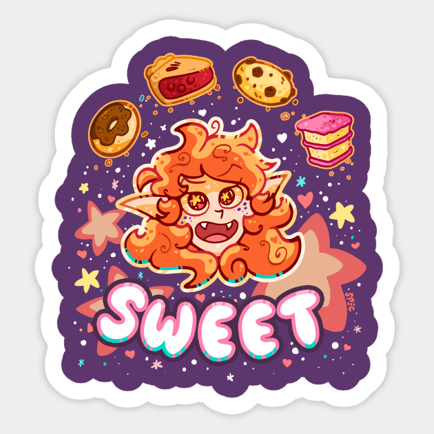 Sweet Sticker by Spectrumelf